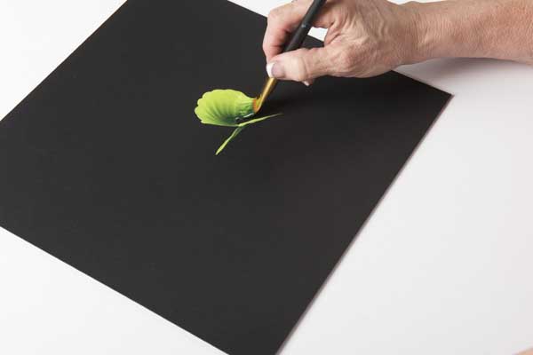 How to Paint a Wiggle Leaf