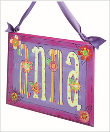 Personalized Hanging Name Plaque