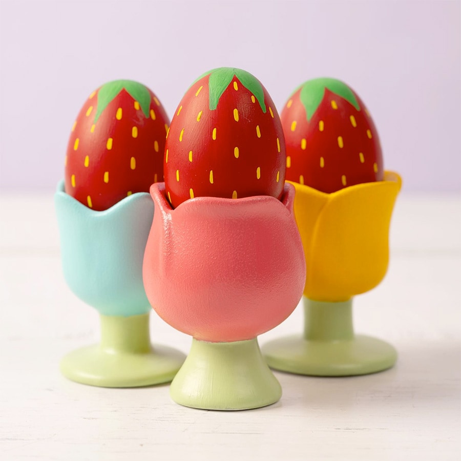 Strawberry Easter Eggs