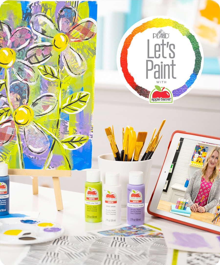 Paint!  Apple barrel, Colorful paintings acrylic, Art kit