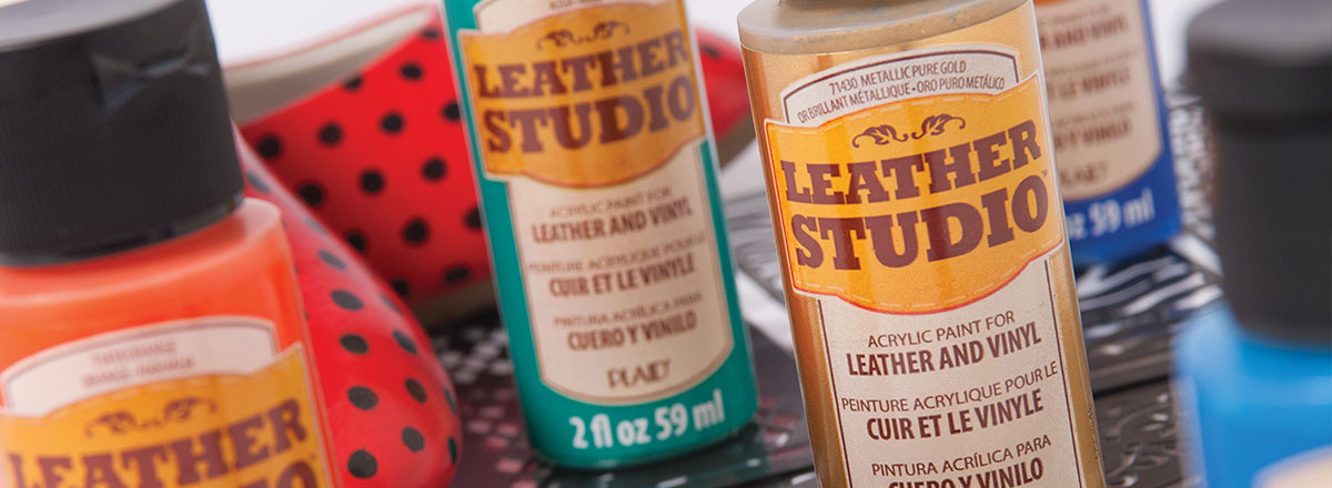 leather studio clear leather paint