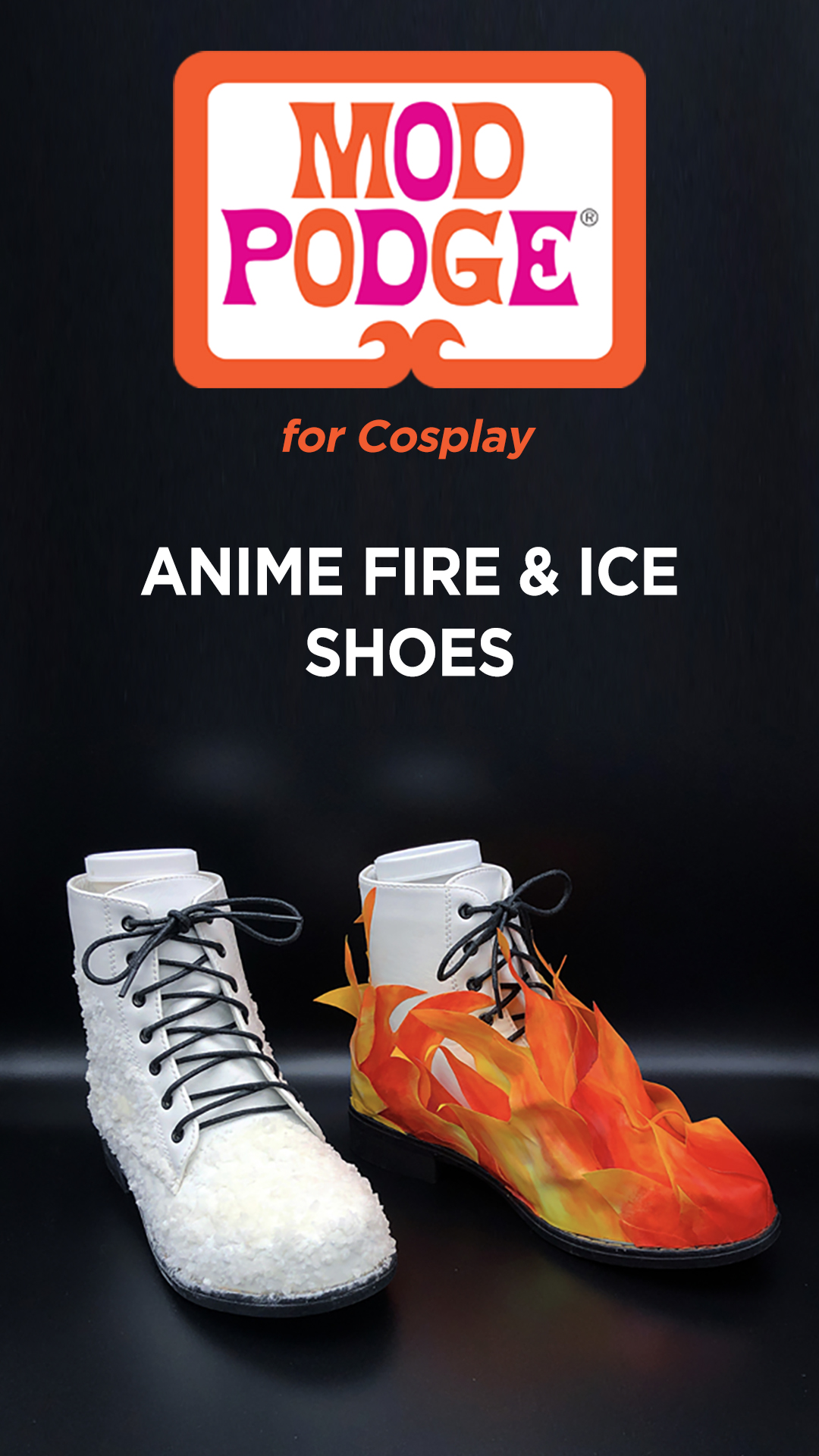 Anime Fire & Ice Shoes