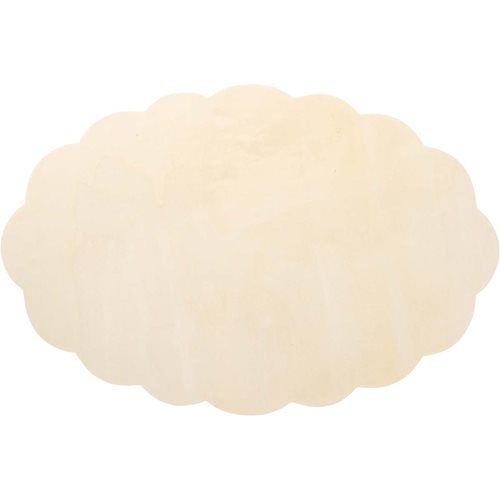 Plaid ® Wood Surfaces - Plaques - Extra Large Oval Scallop - 56690