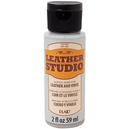 Leather Studio™ Leather & Vinyl Paint Colors - Grey, 2 oz. - 71414
