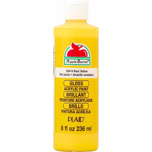 Apple Barrel ® Gloss™ - Real Yellow, 8 oz. - j20414