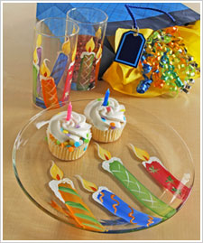 Happy Birthday Party Glassware