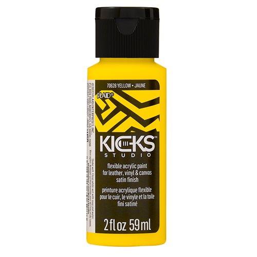 Kicks™ Studio Flexible Arcylic Paint - Yellow, 2 oz. - 70628