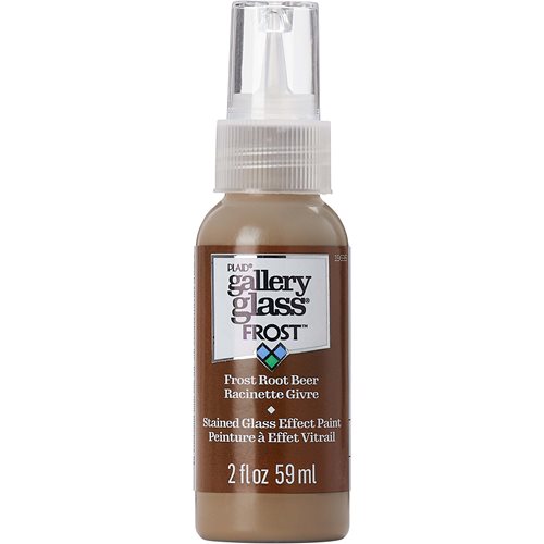 Gallery Glass ® Stained Glass Effect Paint - Frost Root Beer, 2 oz. - 19695