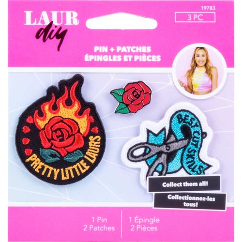 LaurDIY ® Pins & Patches - Vintage Rebel - 19783