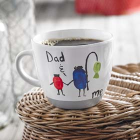 Father's Day Crafts - Daddy & Me Mug