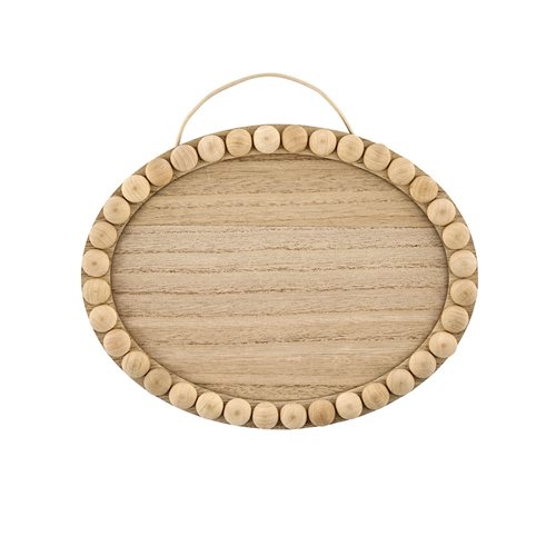 Plaid ® Wood Surfaces - Plaques - Oval with Beaded Edge, 8" x 11" - 48166