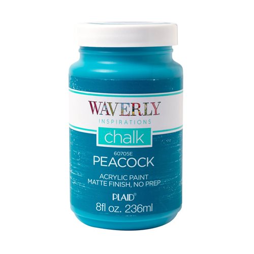 Waverly ® Inspirations Chalk Acrylic Paint - Peacock, 8 oz. - 60705E