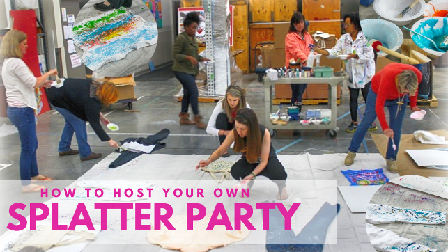 How to Host Your Own Splatter Party