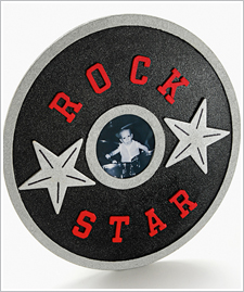 Rock Star Record Frame