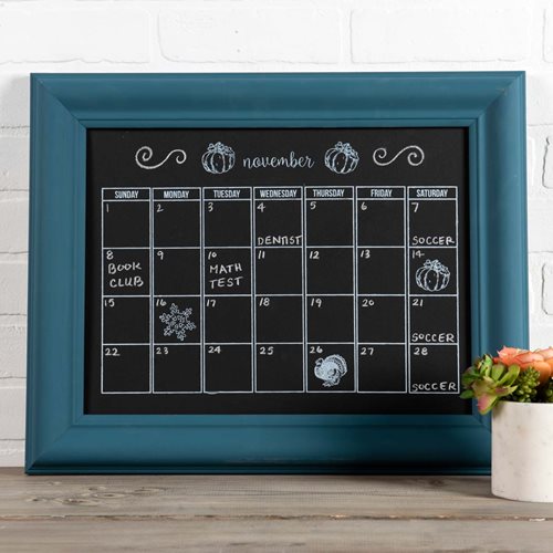Sign Shop Chalkboard Calendar 