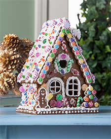 Everlasting Gingerbread House with Collage Clay