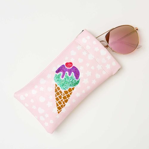 Ice Cream Sunglass Case
