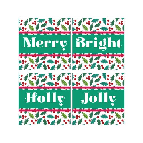 Holiday Square Coasters