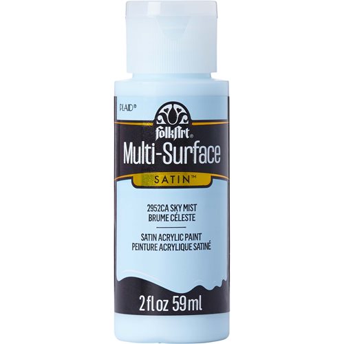 FolkArt ® Multi-Surface Satin Acrylic Paints - Sky Mist, 2 oz. - 2952