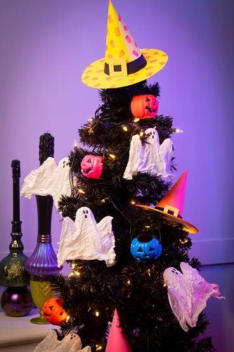 FolkArt Neon Witch Hats