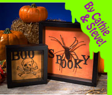Boo & Spooky Shadow Halloween Boxes