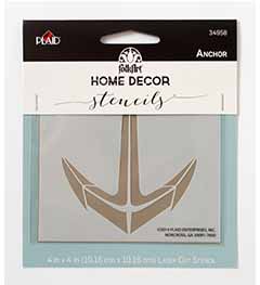 FolkArt ® Home Decor™ Stencils - Anchor - 34958