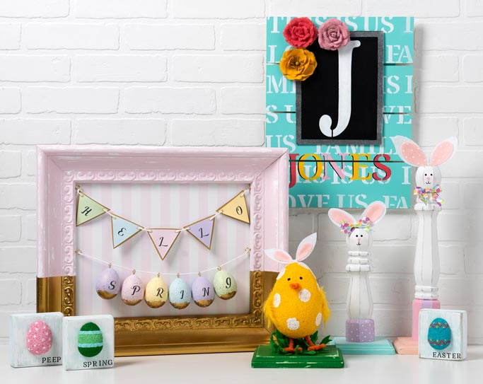 Four DIY Easter Projects to Decorate Your Home this Holiday