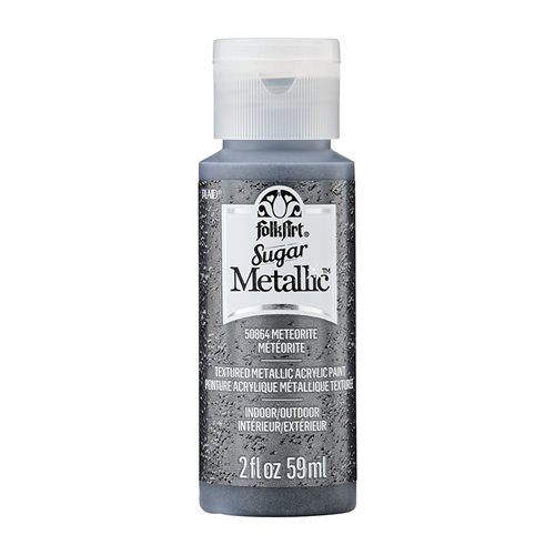 FolkArt ® Sugar Metallic™ Acrylic Paint - Meteorite, 2 oz. - 50864
