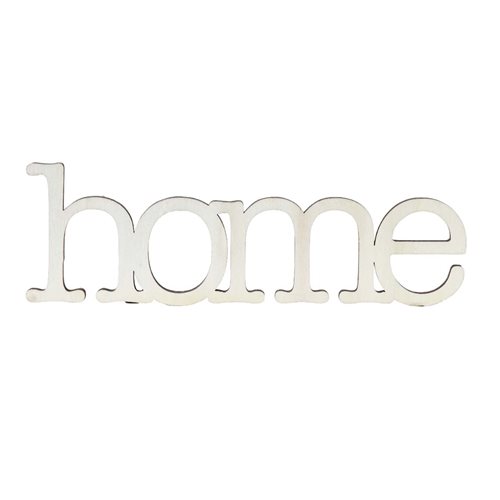 Plaid ® Wood Surfaces - Laser Cut Word - Home 7" - 56859