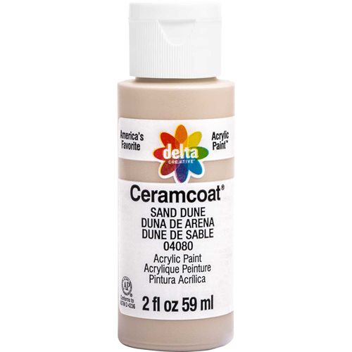 Delta Ceramcoat Acrylic Paint - Sand Dune, 2 oz. - 04080