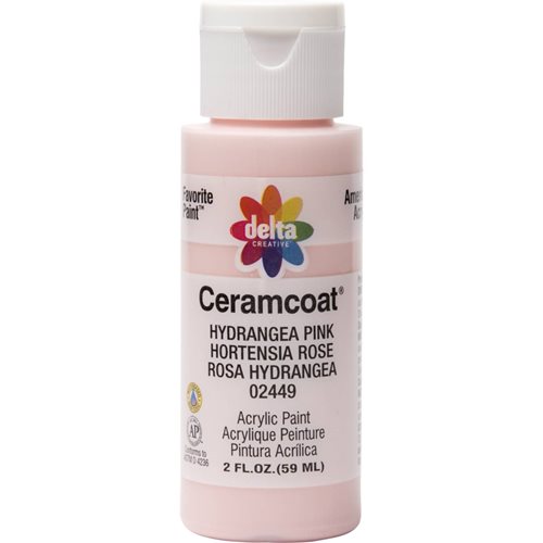 Delta Ceramcoat Acrylic Paint - Hydrangea Pink, 2 oz. - 024490202W