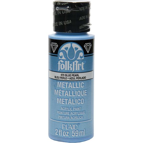 FolkArt ® Metallics - Blue Pearl, 2 oz. - 670