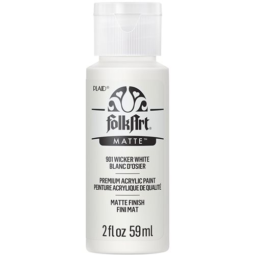 FolkArt ® Acrylic Colors - Wicker White, 2 oz. - 901