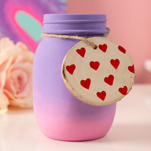 Valentine's Mason Jar