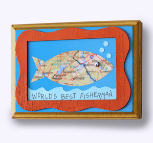 World's Best Fisherman Plaque