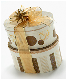 Decoupaged Gift Boxes