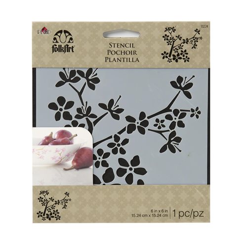 FolkArt ® Painting Stencils - Small - Cherry Blossom - 13224