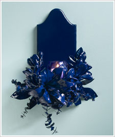 Wall Sconce - 'Glossy Glam'