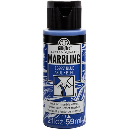 FolkArt ® Marbling Paint - Blue, 2 oz. - 16927