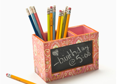 Chalkboard Pencil Box