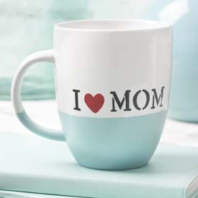 Decorated Mug for Mother's Day