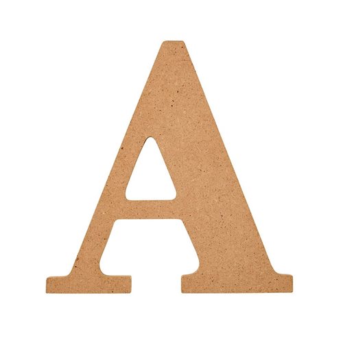 Plaid ® Wood Surfaces - 5 inch MDF Letter - A - 63554