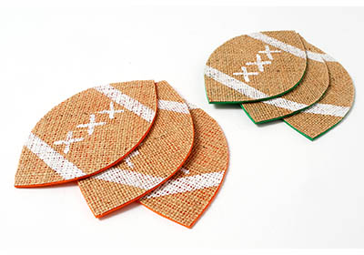 Super Football Party Coasters