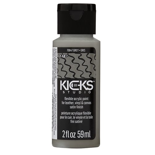 Kicks™ Studio Flexible Arcylic Paint - Grey, 2 oz. - 70647
