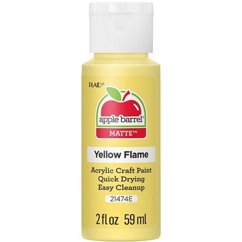 Apple Barrel ® Colors - Yellow Flame, 2 oz. - 21474