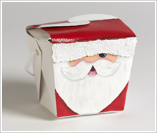 Santa Chinese Gift Box