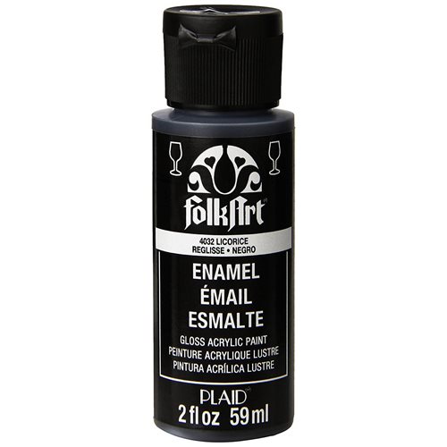FolkArt ® Enamels™ - Licorice, 2 oz. - 4032