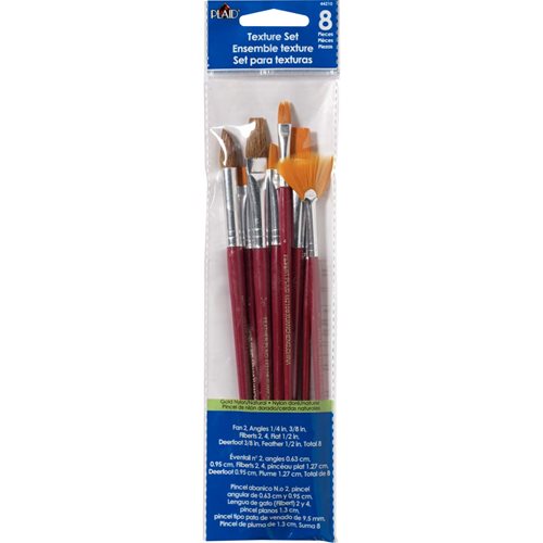 Plaid ® Brush Sets - Texture - 44210
