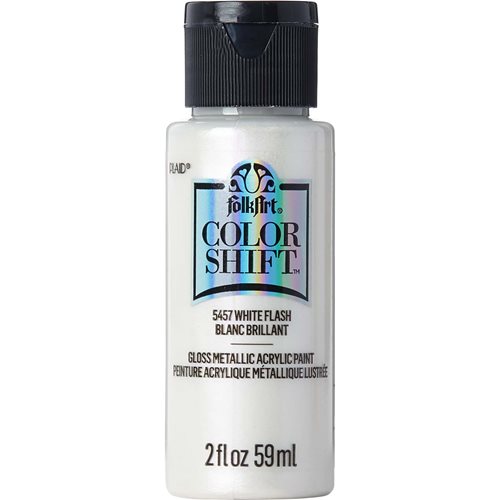 FolkArt ® Color Shift™ Acrylic Paint - White Flash, 2 oz. - 5457