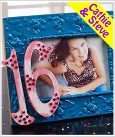 Sweet Sixteen Party Frame